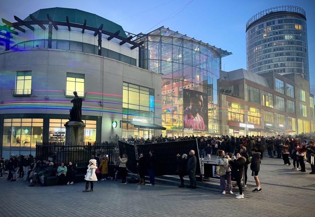 Borealis in the Bullring, Birmingham, February 2024