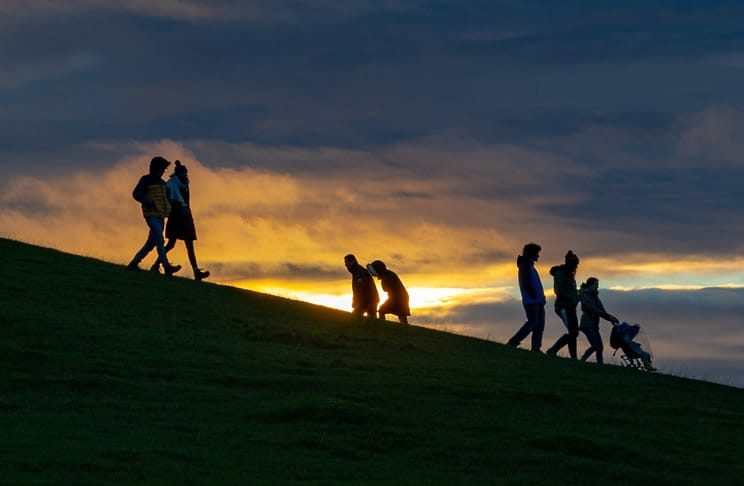 Hill walking