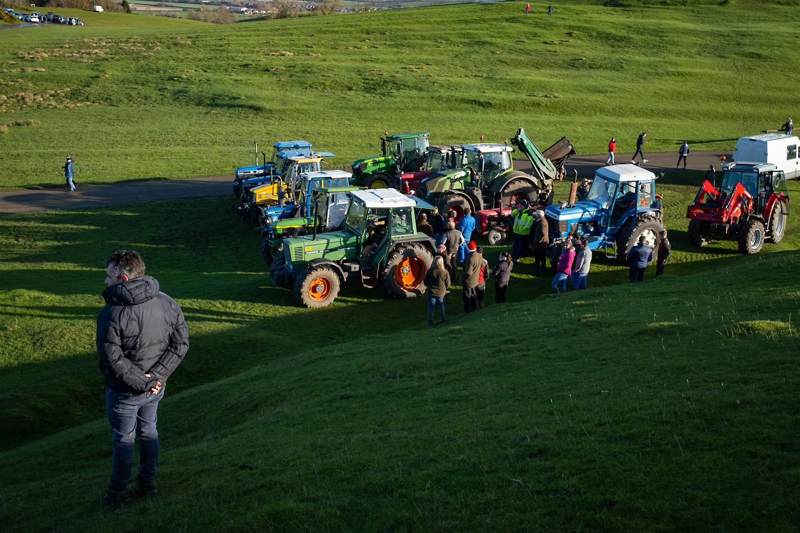 One man and his tractors