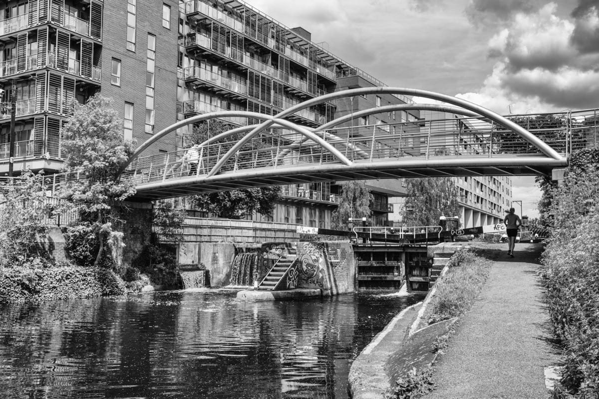 Regents_Canal_Canary_Wharf, May, 2024