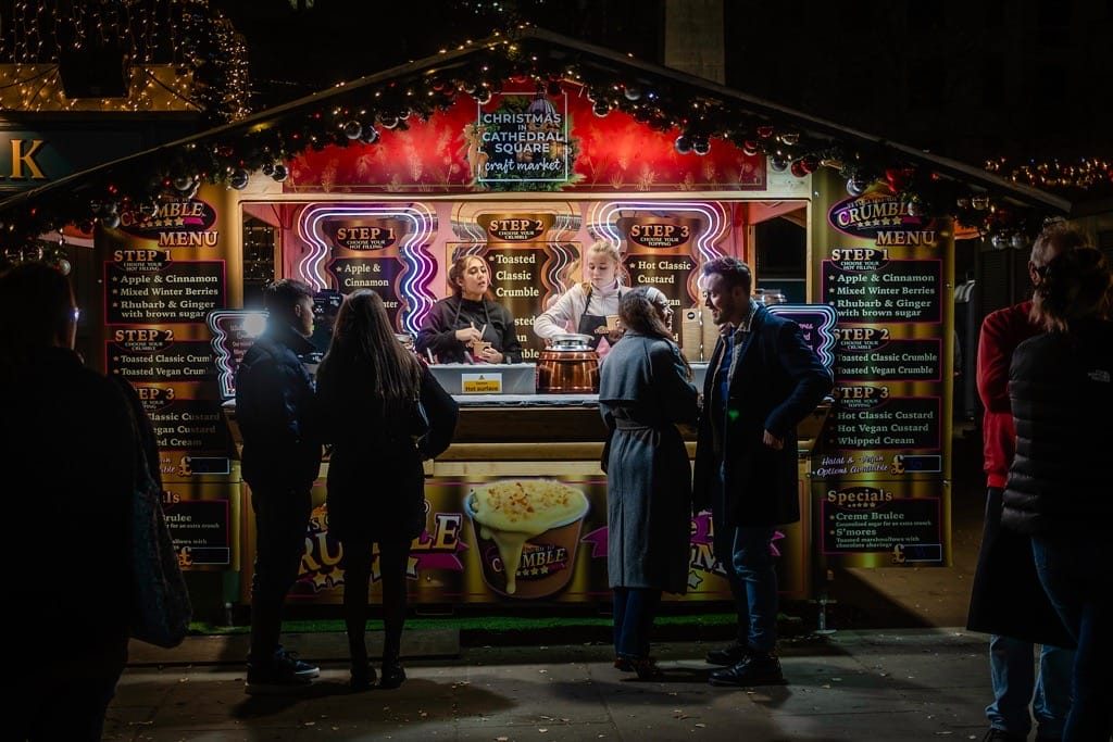 Cathedral Square Christmas Market, November, 2024