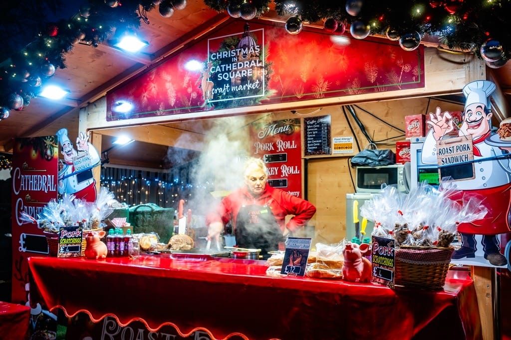Cathedral Square Christmas Market, November, 2024
