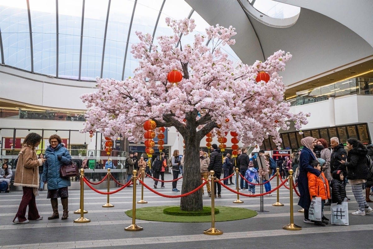 Chinese New Year, New Street Station, Birmingham, January 2023