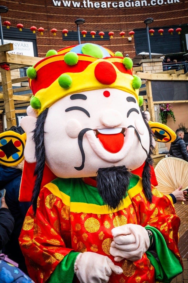Chinese New Year, Chinatown, Birmingham, January 2023
