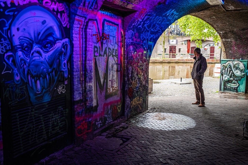 The tunnel in Utrecht, the Netherlands, April 2023.