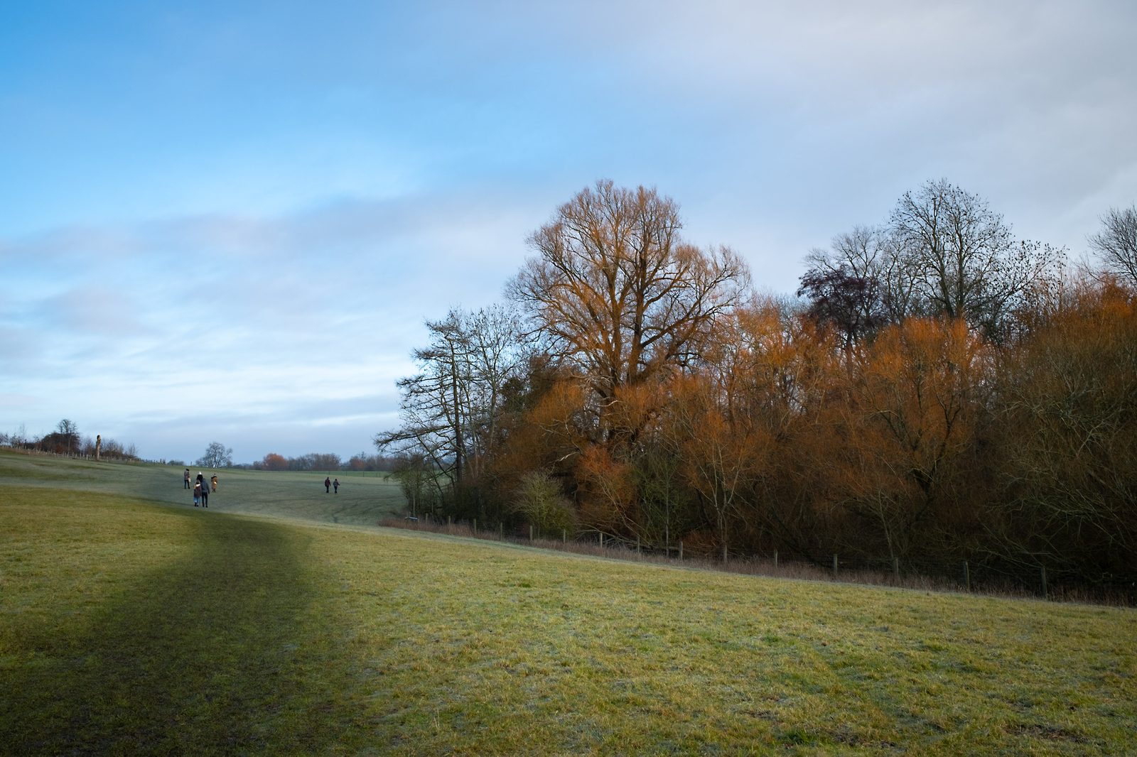 Beautiful light and splendid colours in the landscape
