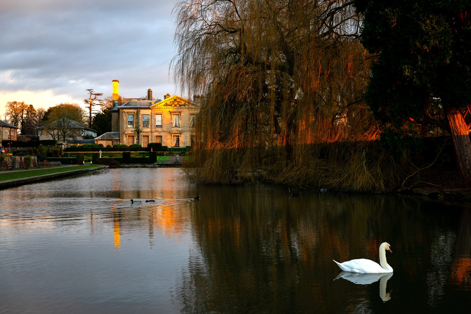 View of Coombe Abbey 