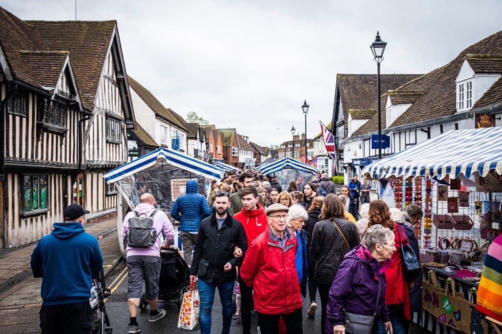 Royal Coronation High Street, Knowle, Solihull, 2023
