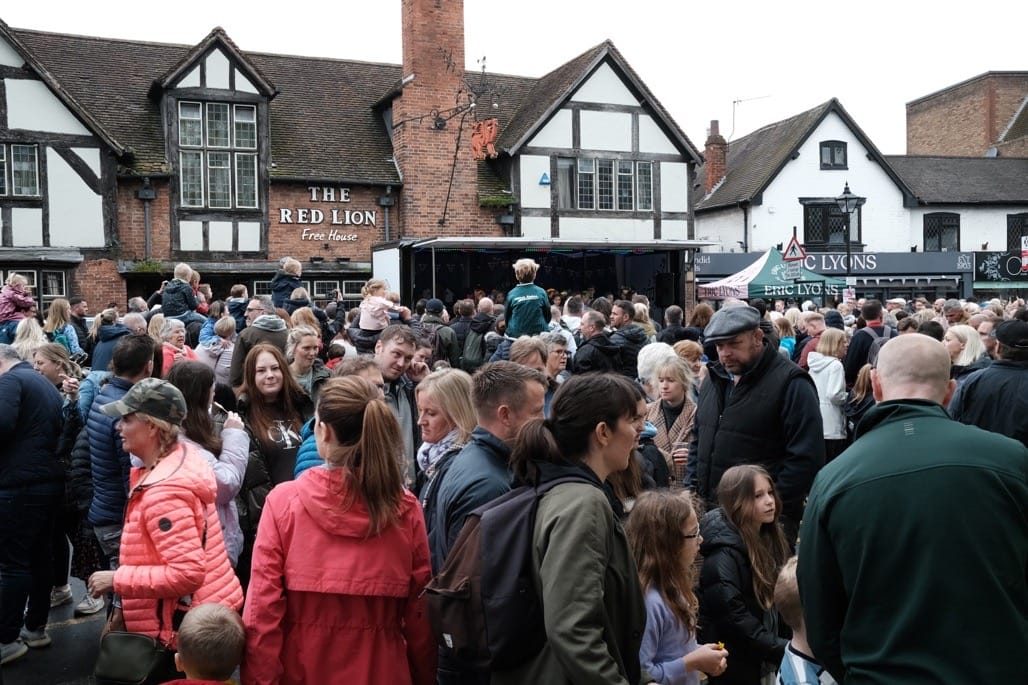 Royal Coronation High Street, Knowle, Solihull, 2023
