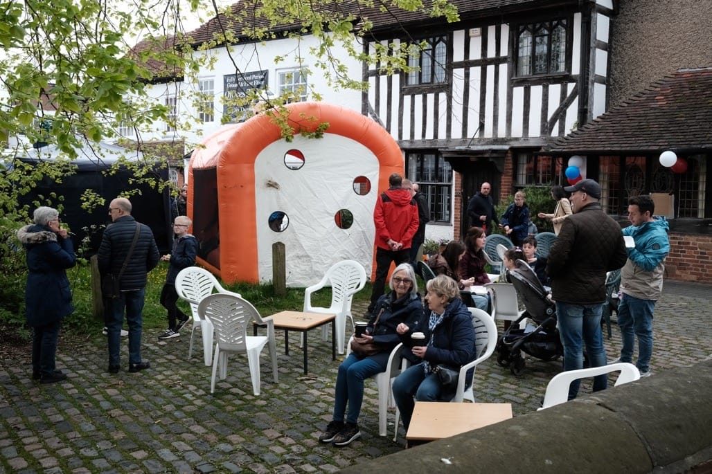Royal Coronation High Street, Knowle, Solihull, 2023