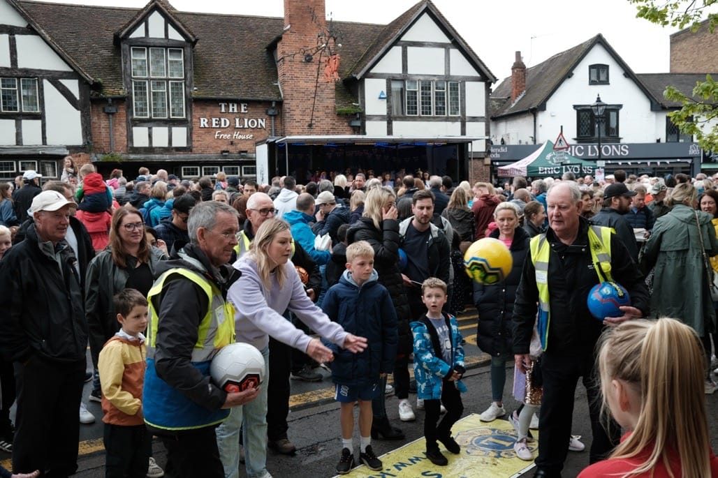 Royal Coronation High Street, Knowle, Solihull, 2023