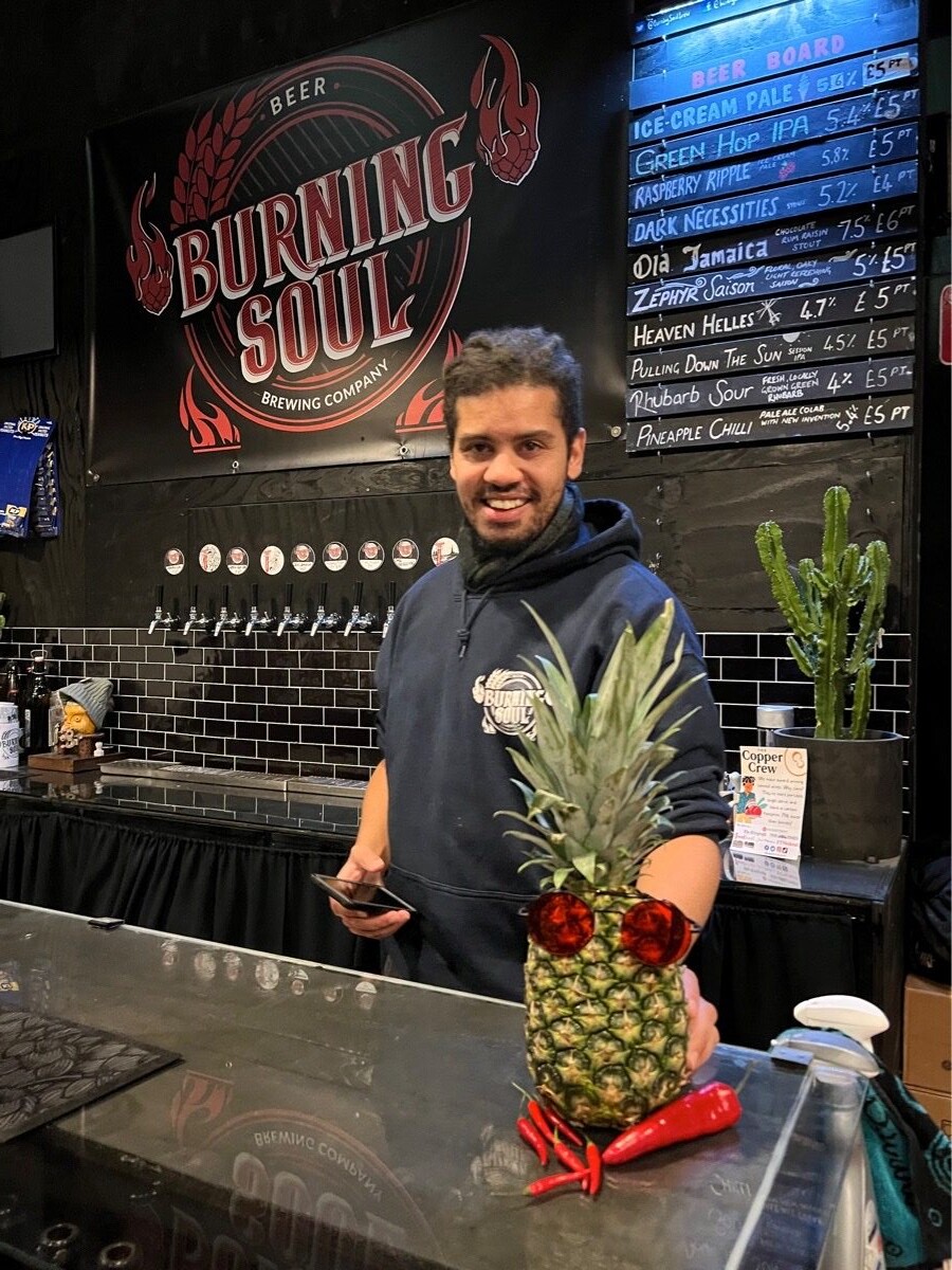 Burning a path for craft beer