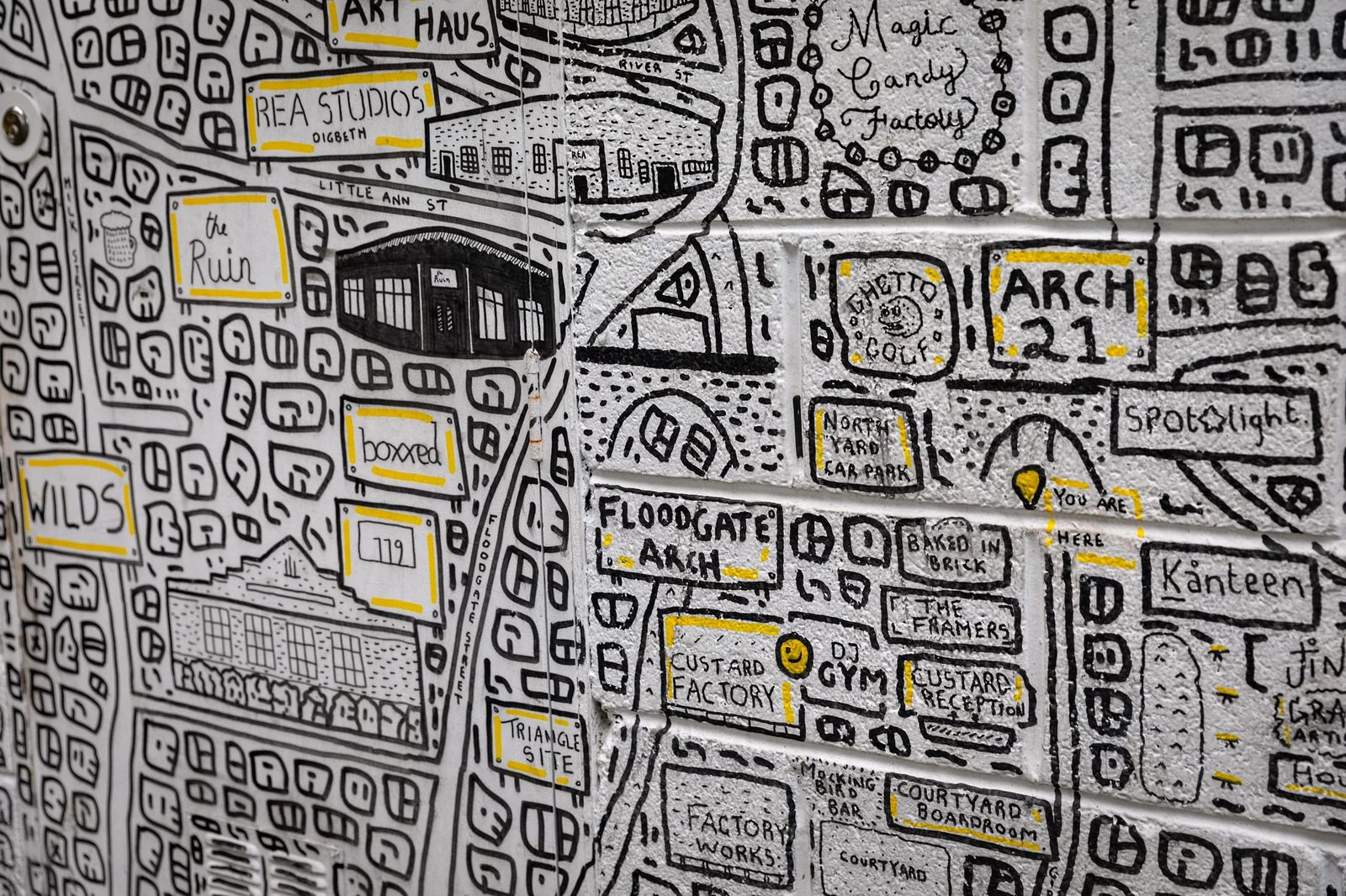 Map of Digbeth