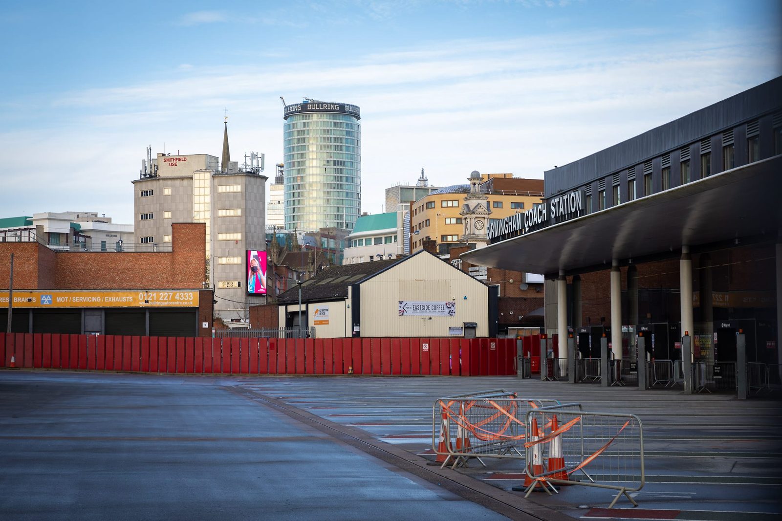 Birmingham Coach Station Empty