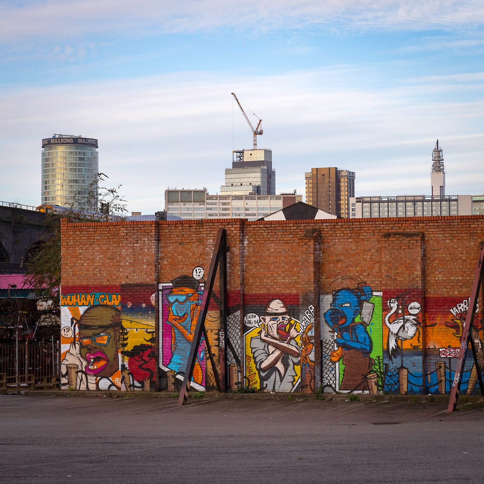 Street Art and Birmingham Icons