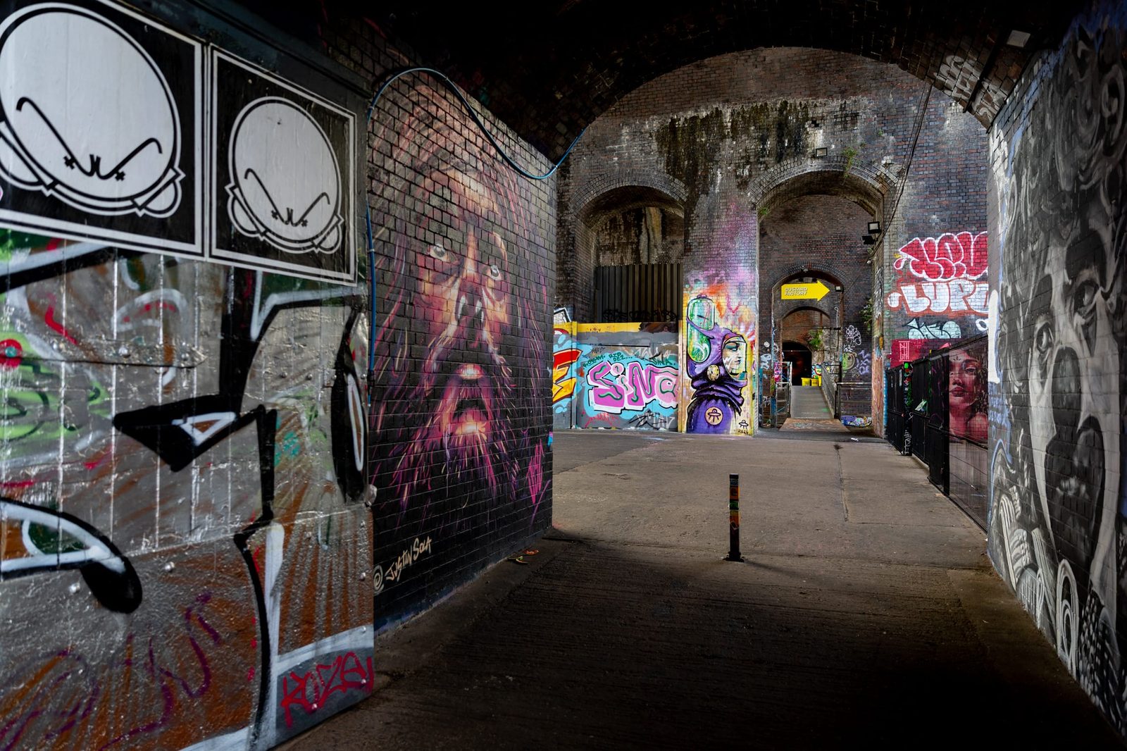 Walkway to the Custard Factory