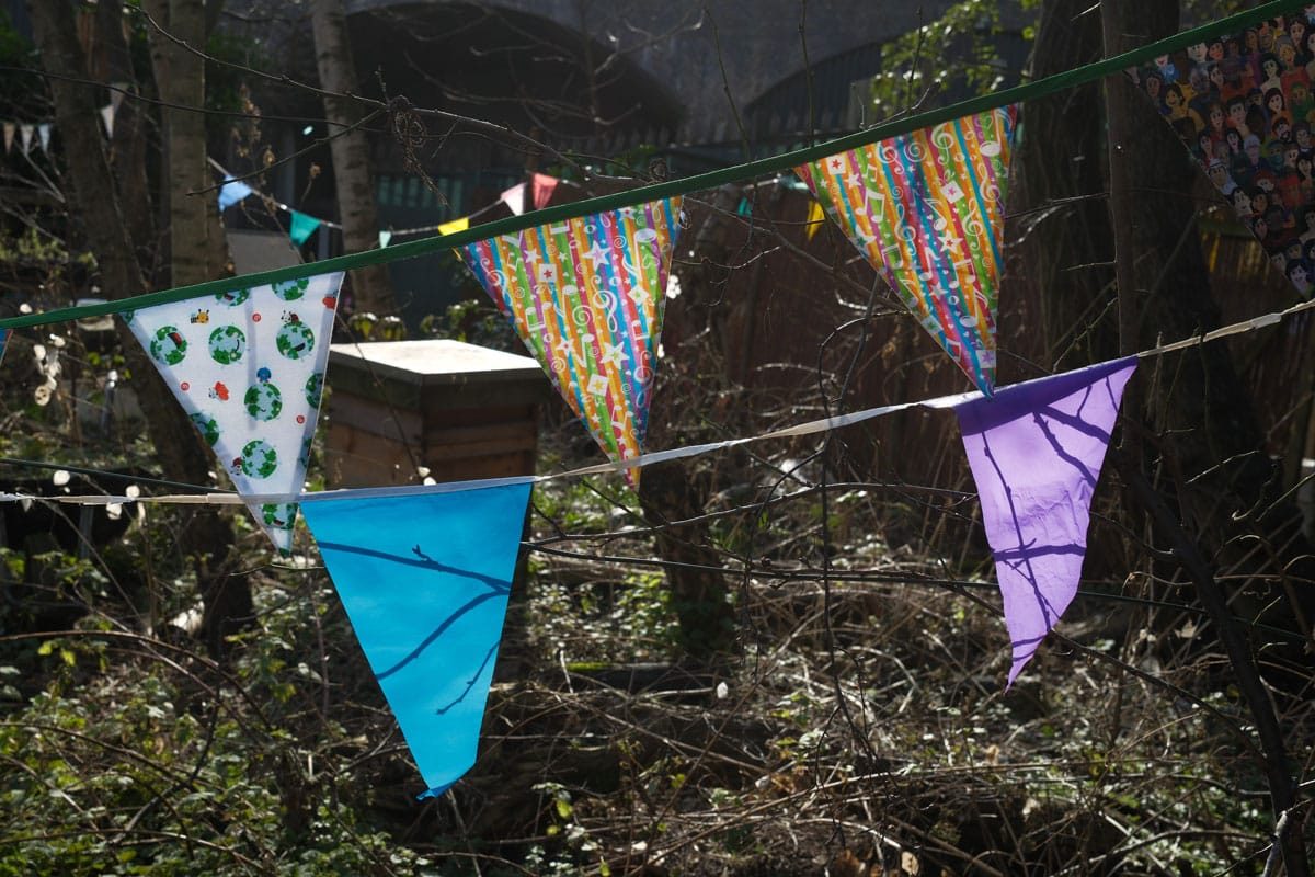 Digbeth Community Garden, Birmingham, March 2025