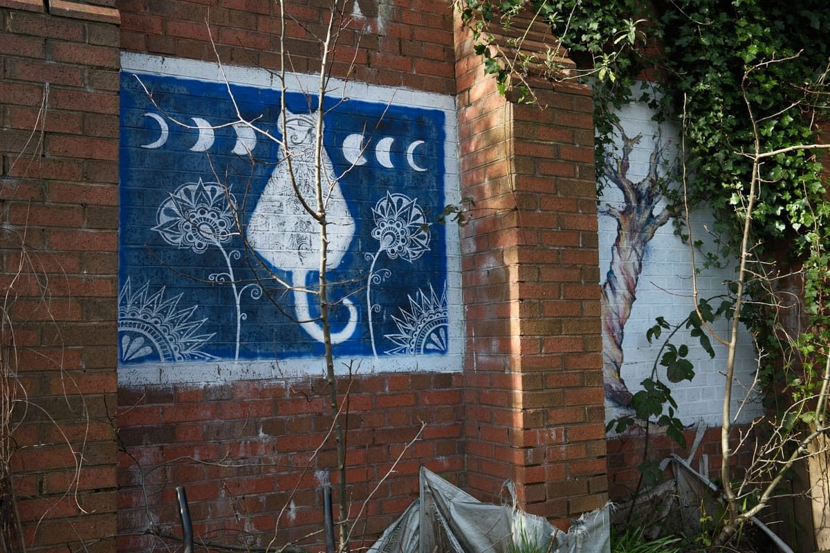 Digbeth Community Garden, Birmingham, March 2025