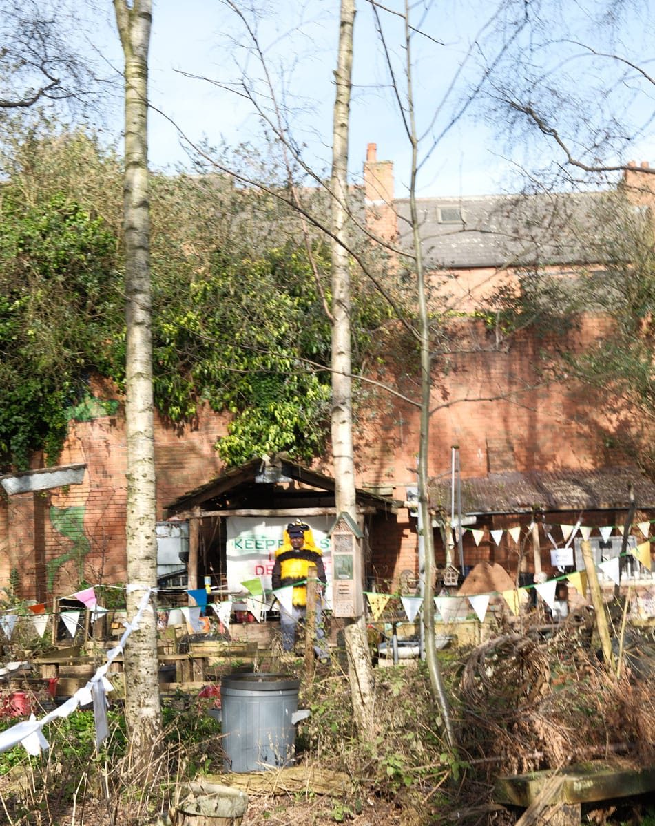 Digbeth Community Garden, Birmingham, March 2025