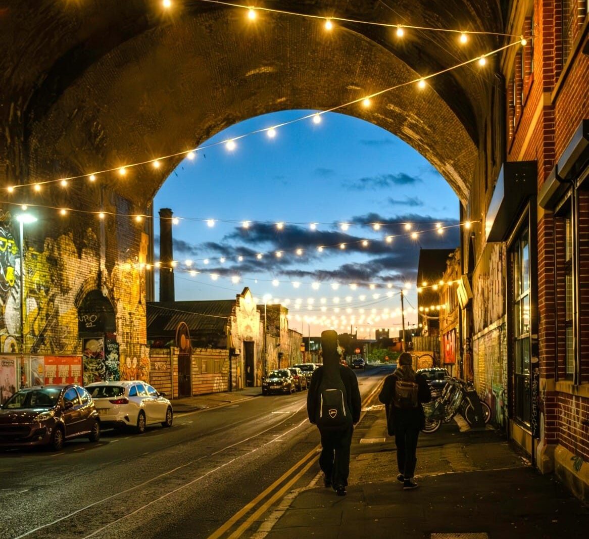 A Digbeth sunset followed by the blue hour