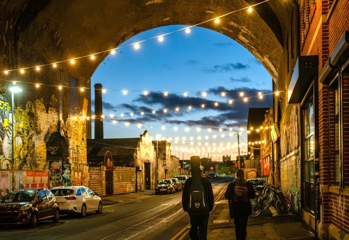 A Digbeth sunset followed by the blue hour