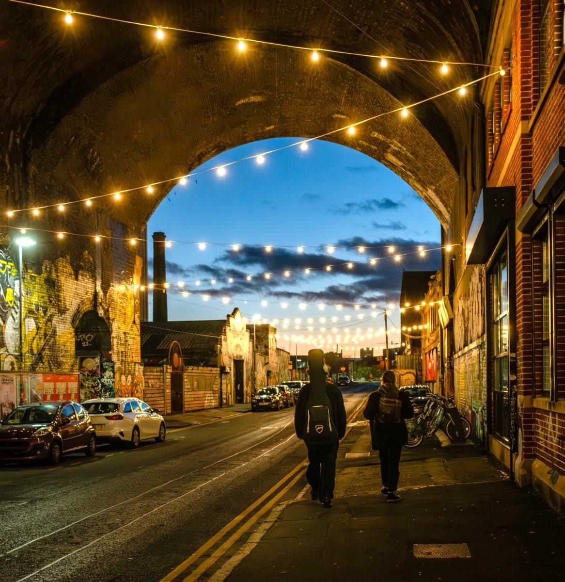 A Digbeth sunset followed by the blue hour