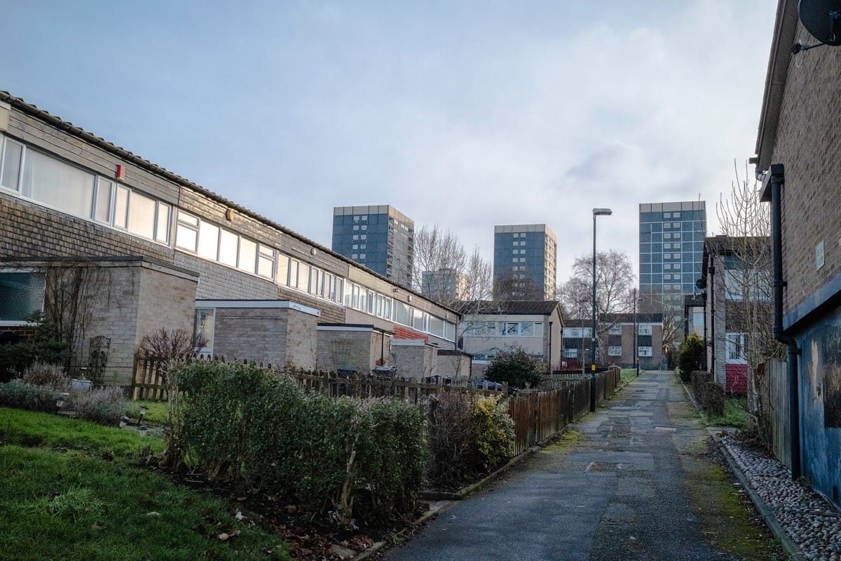 Druids Heath walking tour organised by Place Prospectors and the National Trust, Druids Heath, Birmingham, January 2025