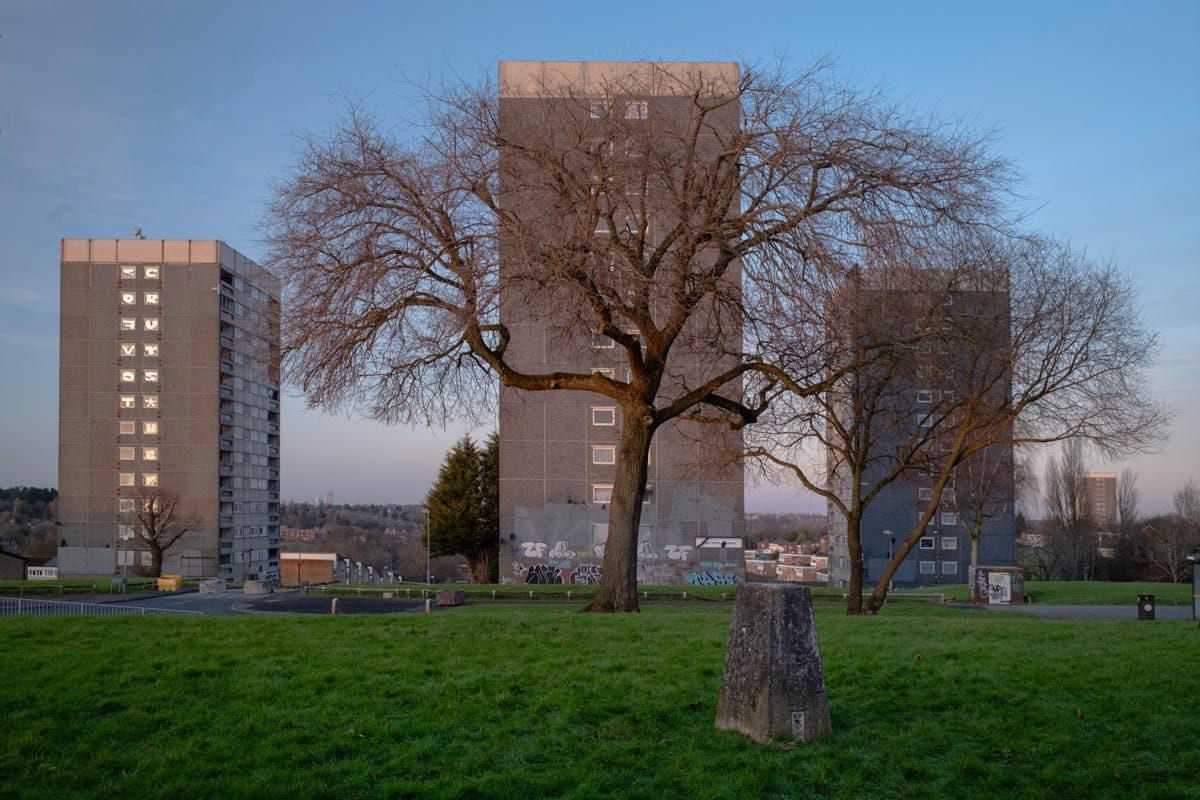 Druids Heath walking tour organised by Place Prospectors and the National Trust, Druids Heath, Birmingham, January 2025