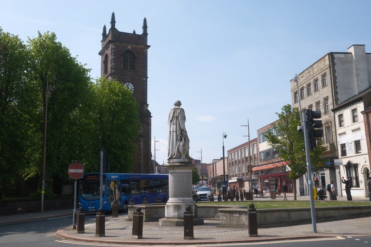 Street walk in Dudley
