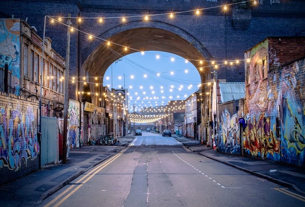 Early in Digbeth, Birmingham, October 2024