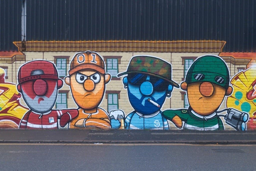 Early in Digbeth, Birmingham, October 2024
