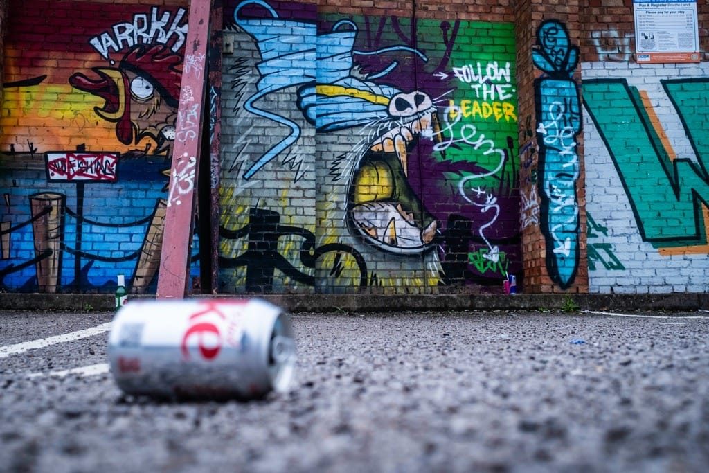 Early in Digbeth, Birmingham, October 2024