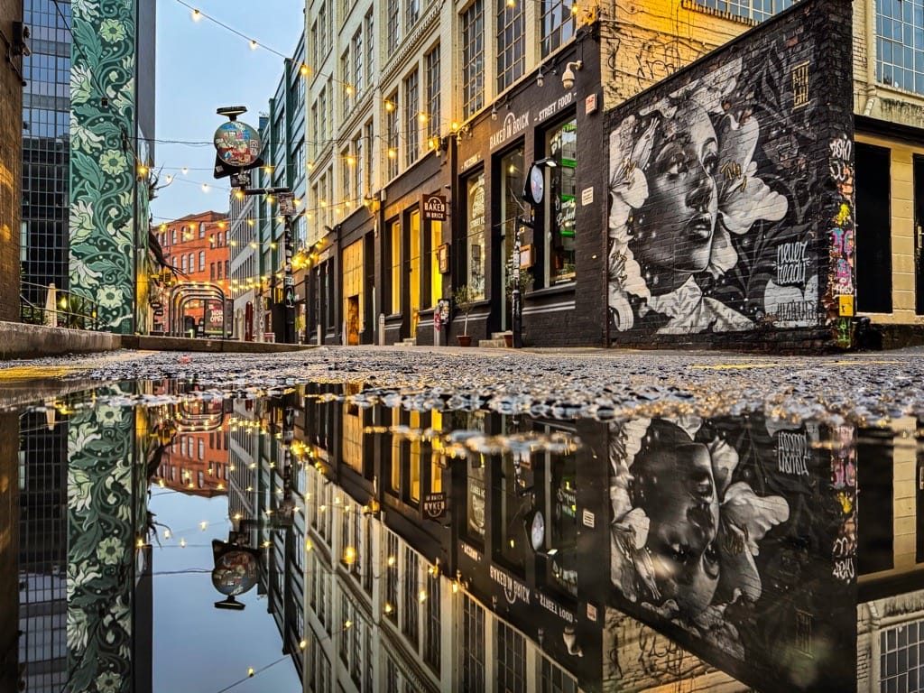 Early in Digbeth, Birmingham, October 2024