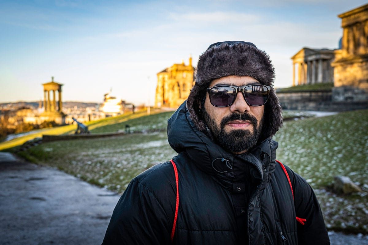 Calton Hill, Edinburgh, January, 2023