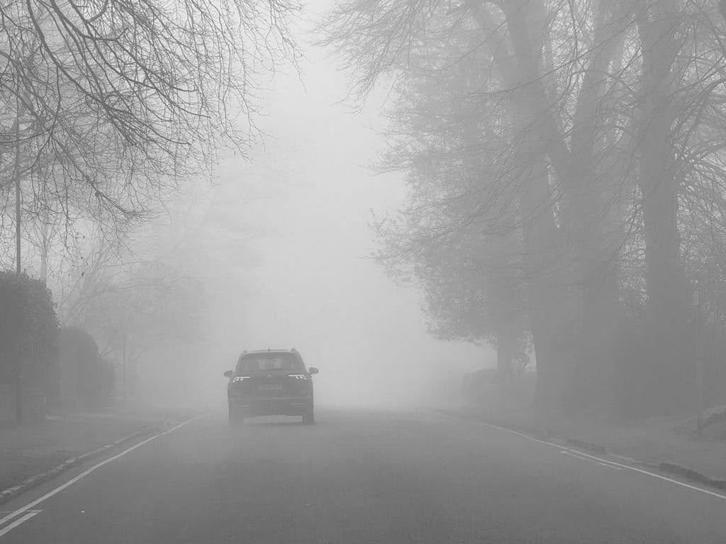 Fog at Dorridge, March 2024
