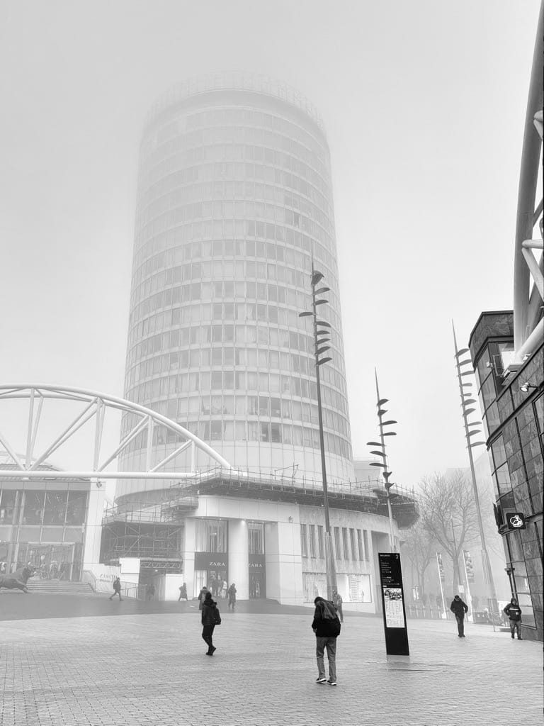 Fog in Birmingham, March 2024