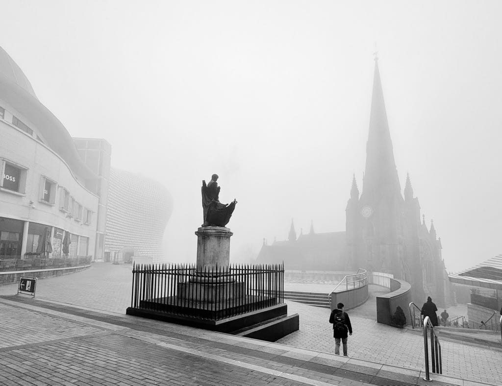 Fog in Birmingham, March 2024