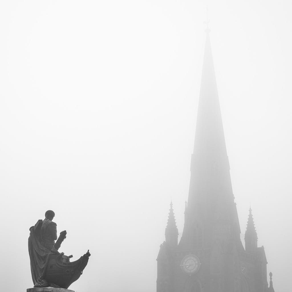 Fog in Birmingham, March 2024