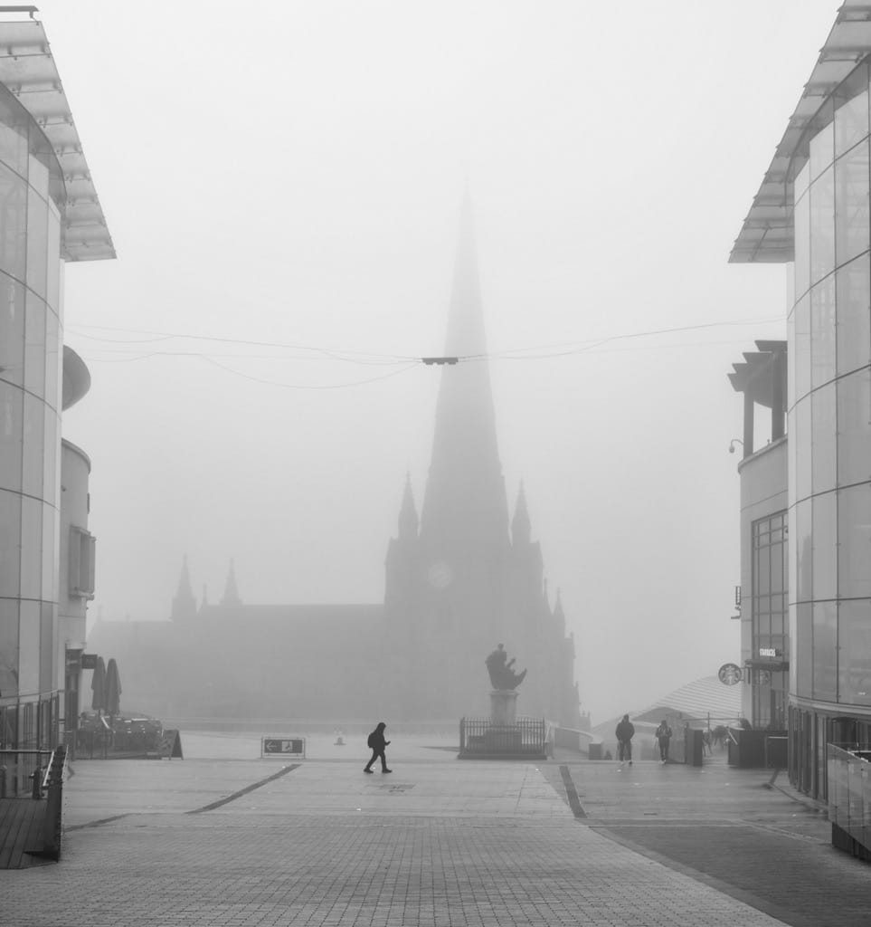 Fog in Birmingham, March 2024