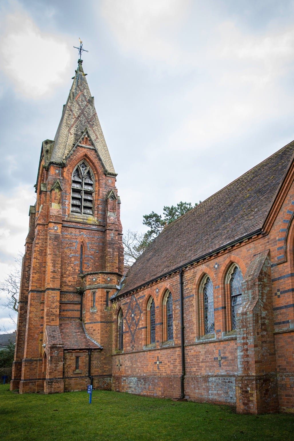 St Thomas's Church at Hockley Health, March 2023