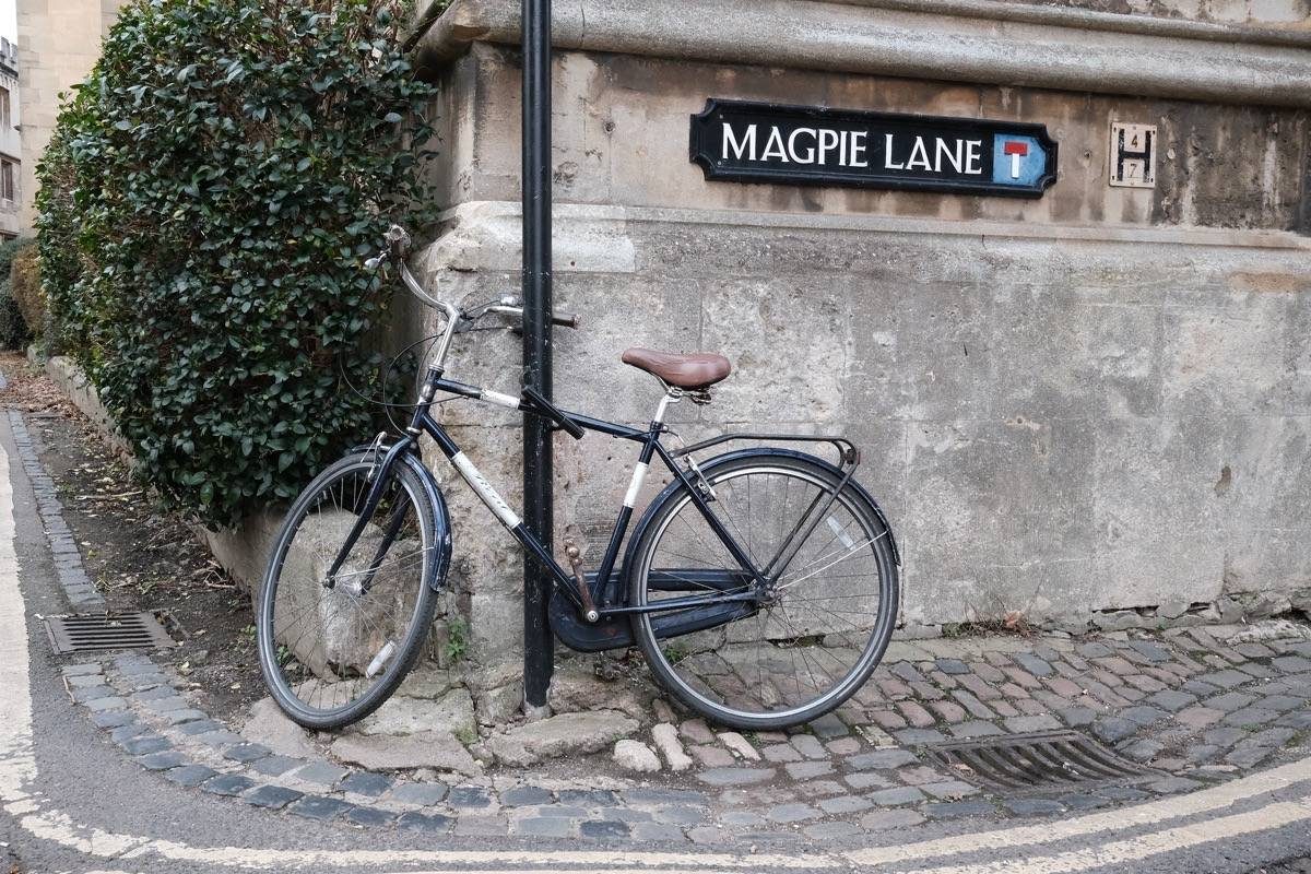 Walking around Oxford