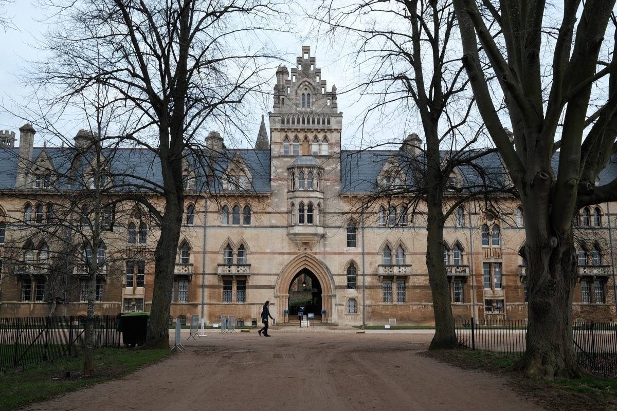 Walking around Oxford