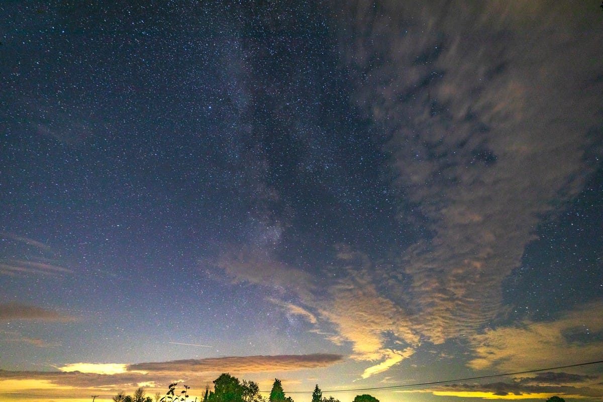 Starry Night, Swinmoor House, Herefordshire, 2022