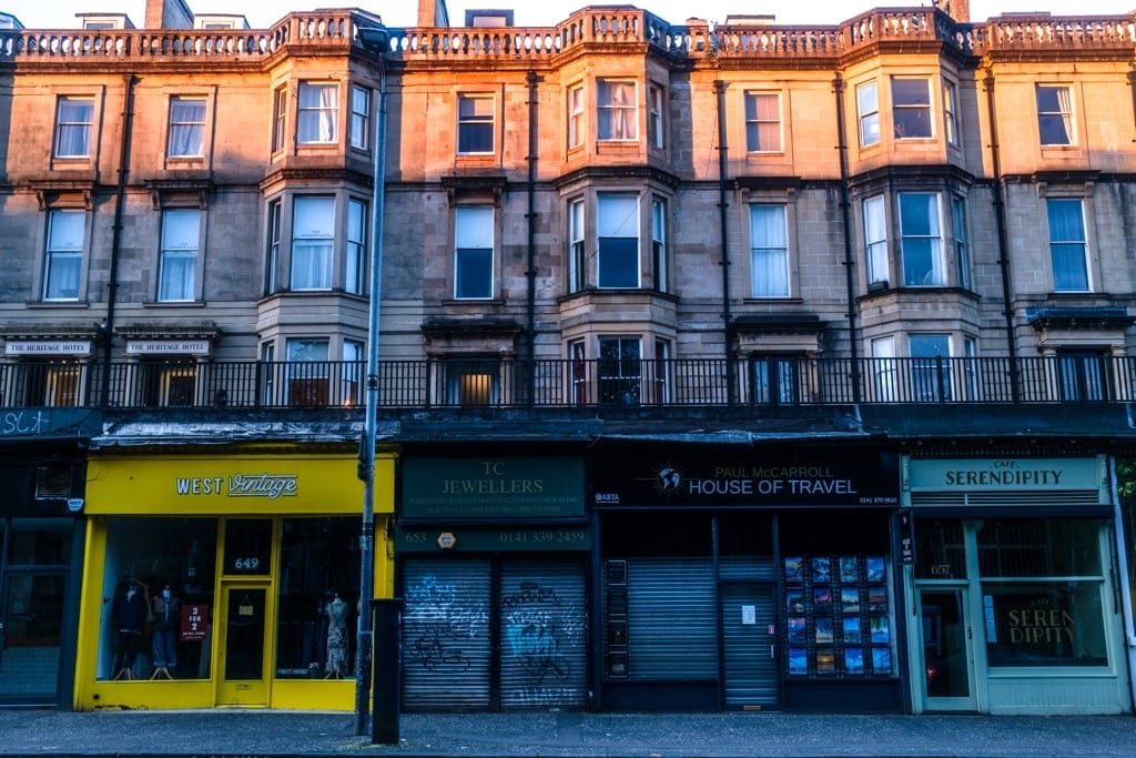 Glasgow, West End, September, 2024
