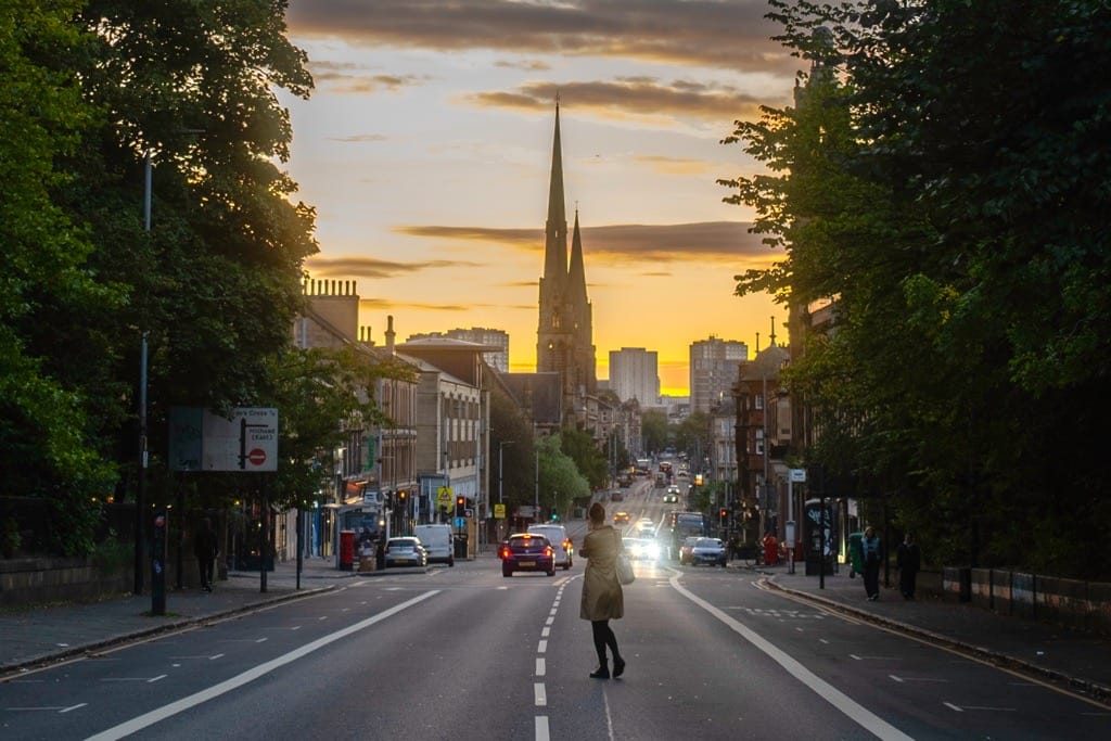 Glasgow, West End, September, 2024
