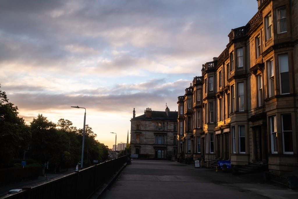 Glasgow, West End, September, 2024