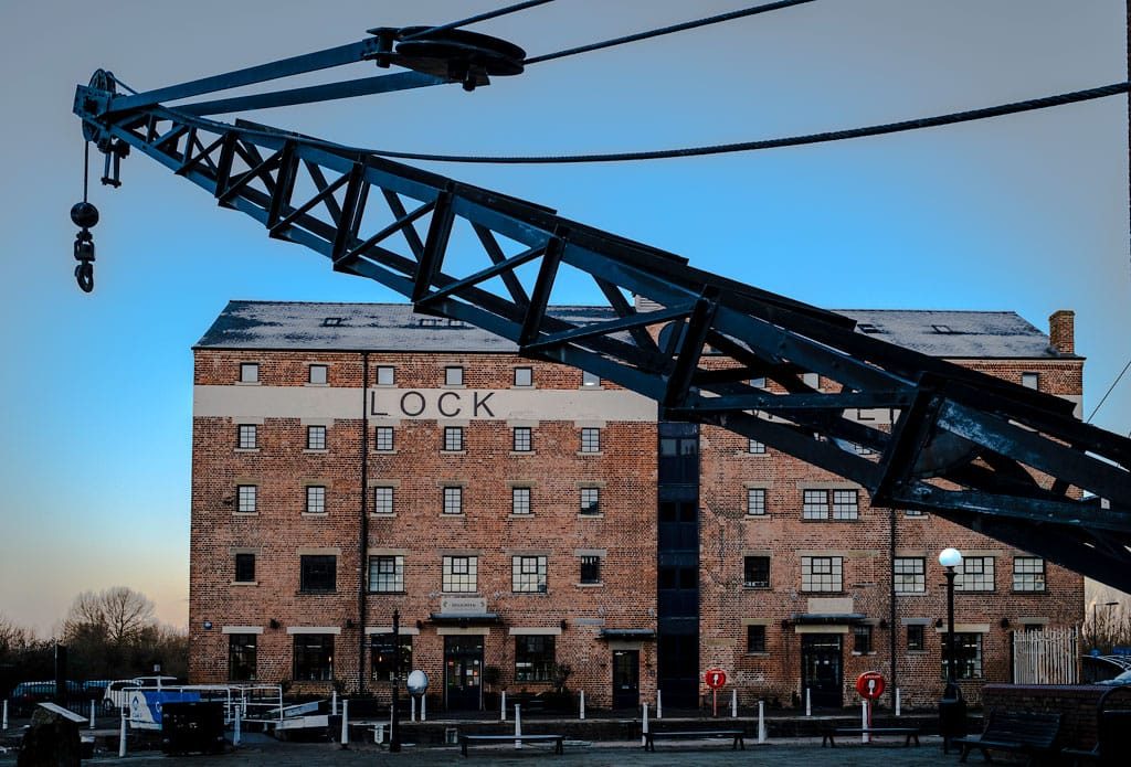 Gloucester Docks, Gloucester, January 2025