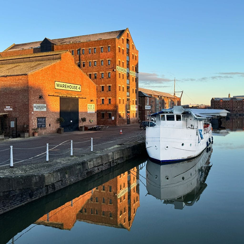 Gloucester Docks, Gloucester, January 2025