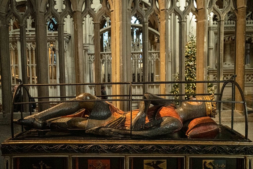 Gloucester Cathedral, Gloucester, January 2025.