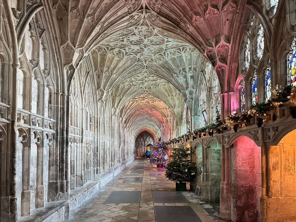 Gloucester Cathedral, Gloucester, January 2025.